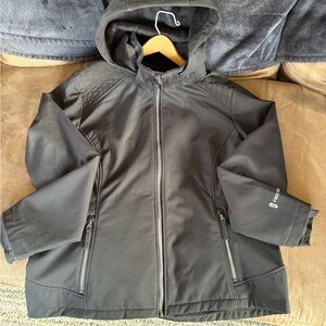Free Country Black Fleece Jacket